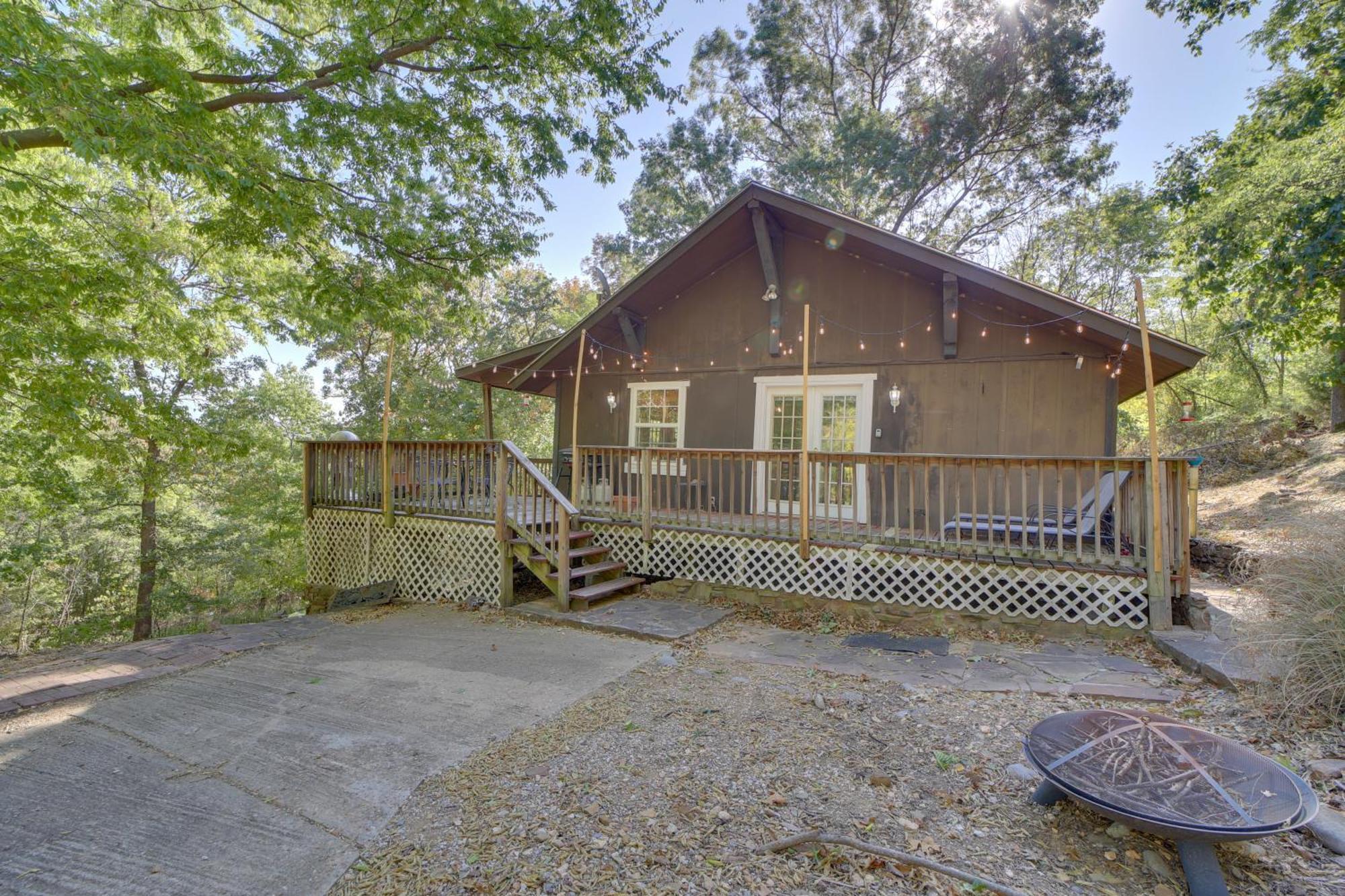 Secluded Vian Retreat Close To Tenkiller Lake Екстериор снимка